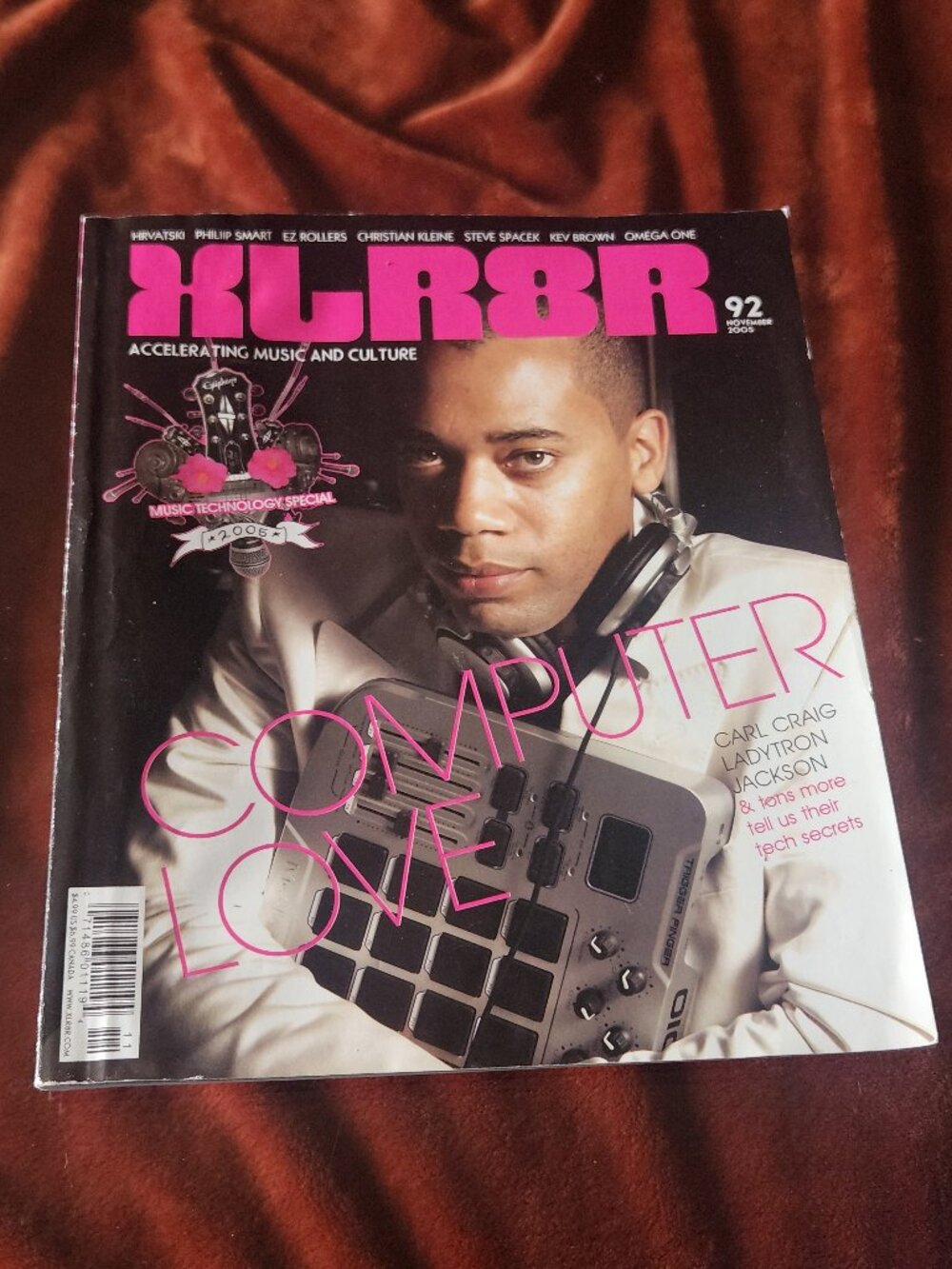 XLR8R Magazine Issue #92 - Music Technology Special - November 2005.